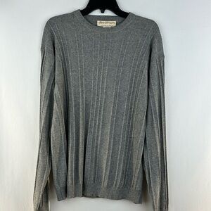 Norm Thompson Silk Cashmere Lightweight Long Sleeve Knit Pullover
